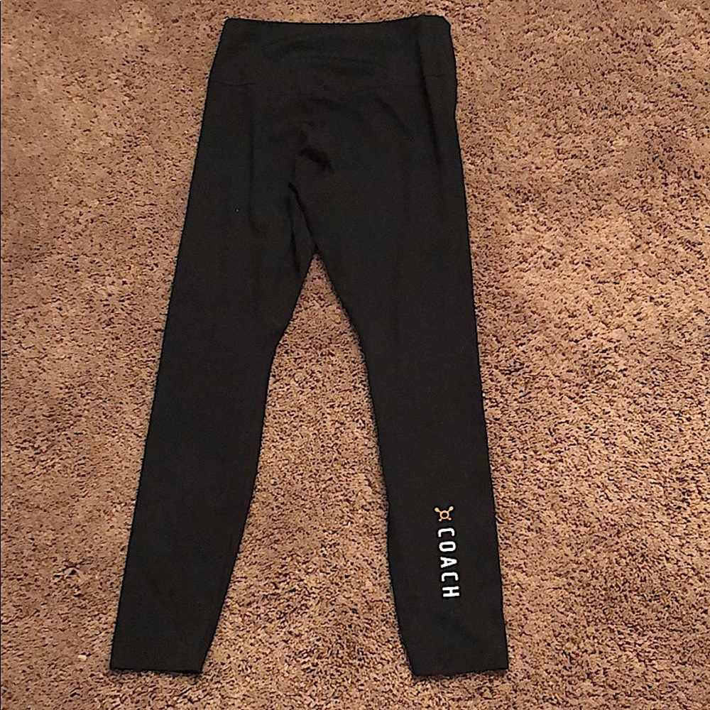 Black OrangeTheory nike coach leggings - Picture 2 of 3